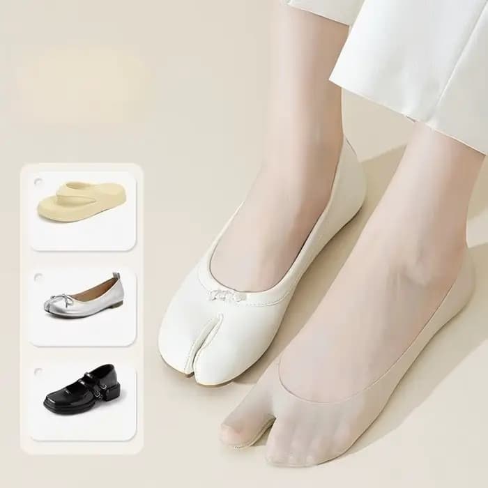 Chaussettes bateau invisibles fines et respirantes pour femmes