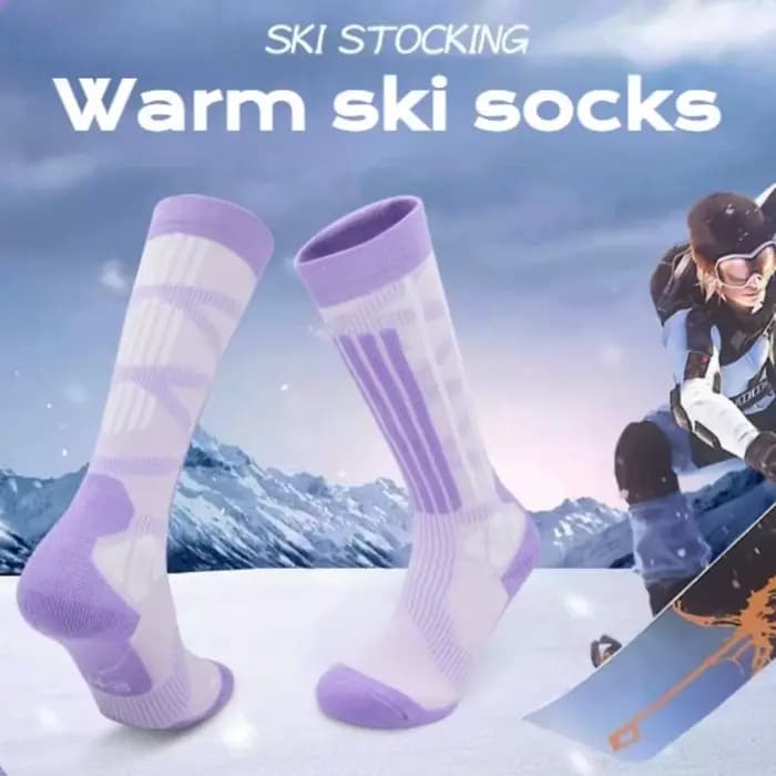 1 paire de chaussettes de Ski en laine mérinos