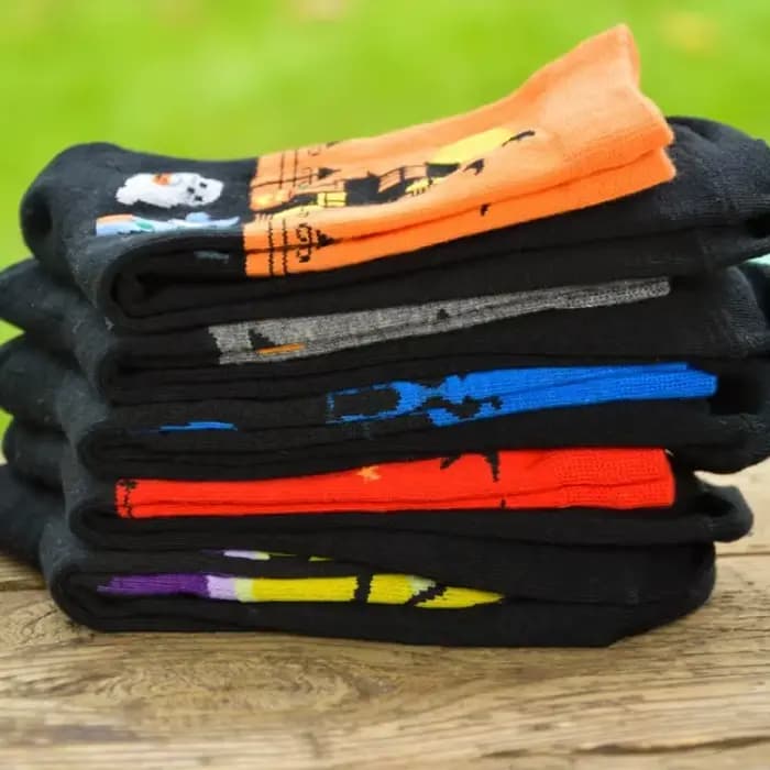 Mode femmes coton chaussettes Halloween horreur Cosplay décontracté cheville