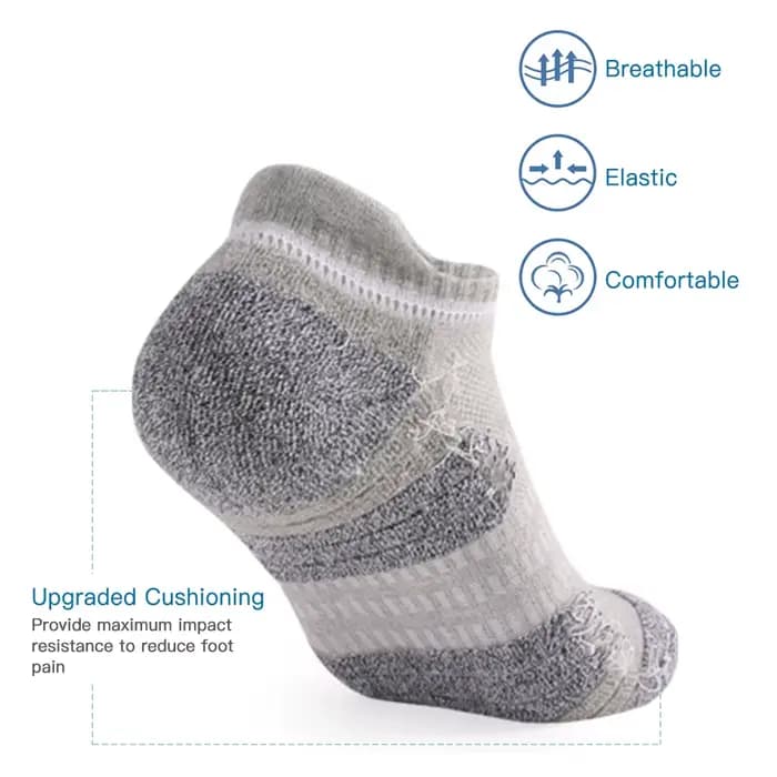 Lot de 10 chaussettes de course pour hommes et femmes