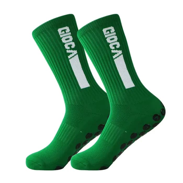 1 paire nouveaux hommes femmes anti-dérapant Silicone sport chaussettes de Football absorbant la sueur respirant
