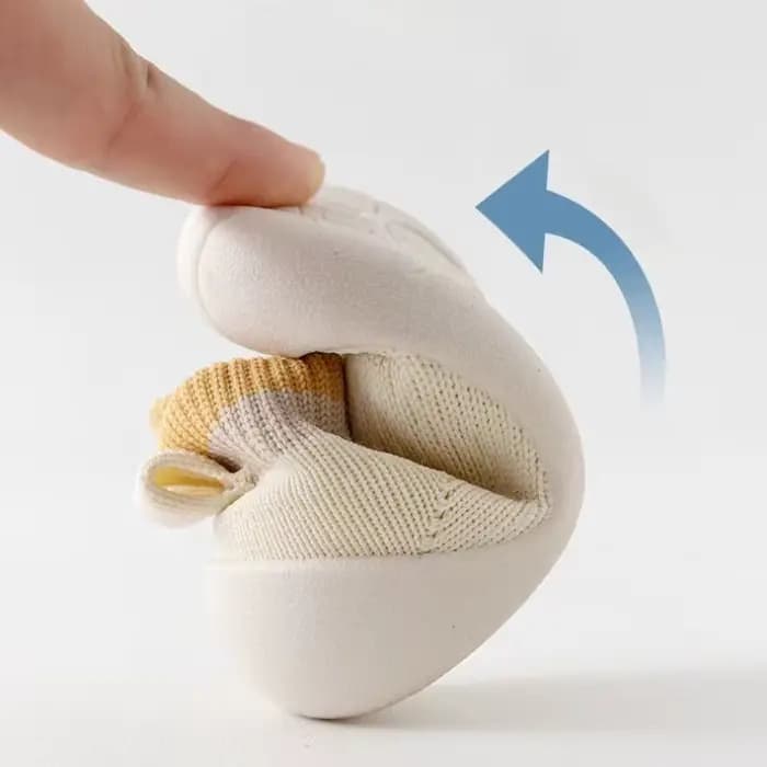 Chaussons-chaussettes antidérapants pour bébé