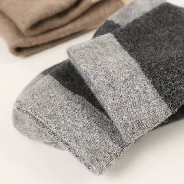Chaussettes mi-mollet en cachemire pour hommes et femmes