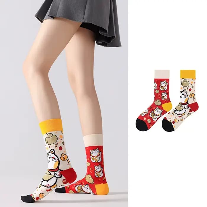 Chaussettes de Noël originales AB pour hommes et femmes