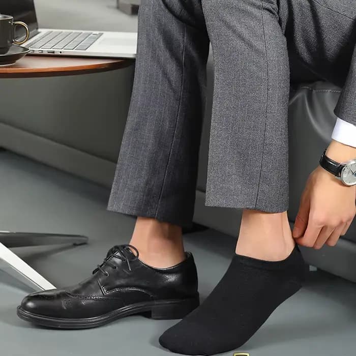 HSS marque 100% coton hommes chaussettes été mince respirant