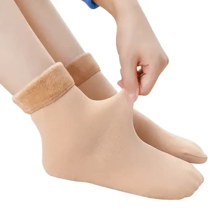 Chaussettes chaudes et épaisses en laine pour hommes et femmes
