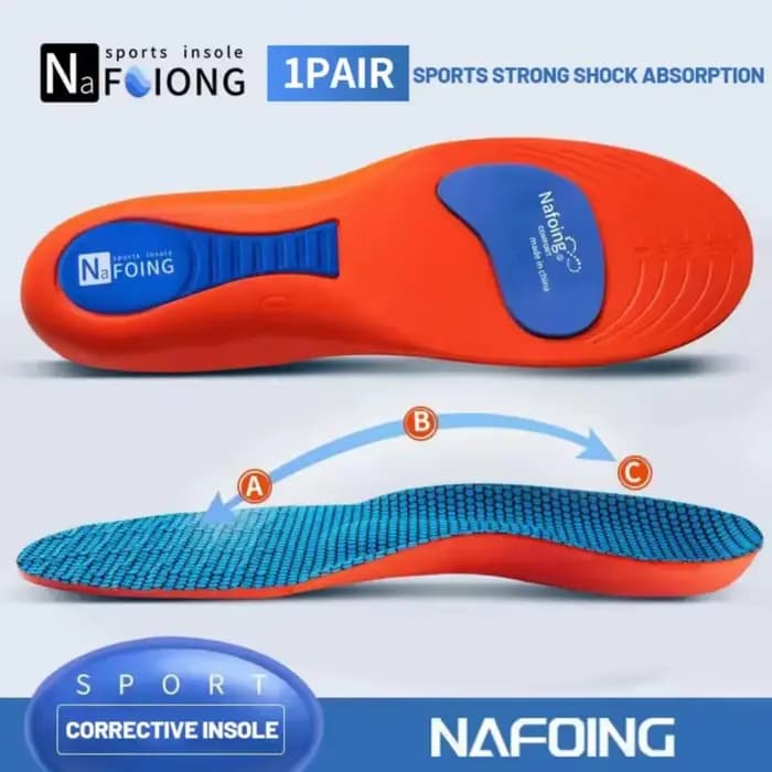 1 paire de semelles intérieures de Sport pour chaussures