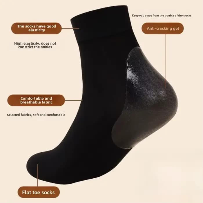 Chaussettes de protection en silicone pour les talons