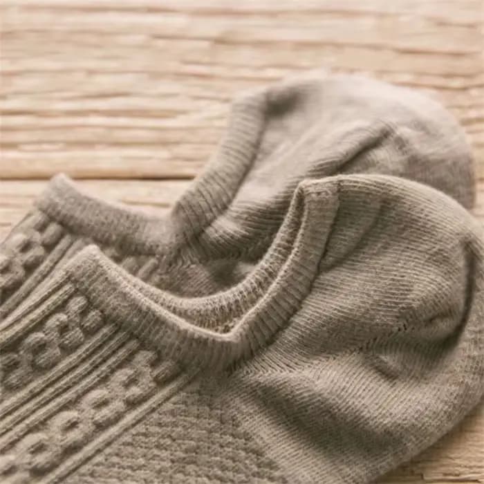 10 pièces = 5 paires de chaussettes Tube en coton torsadées pour hommes