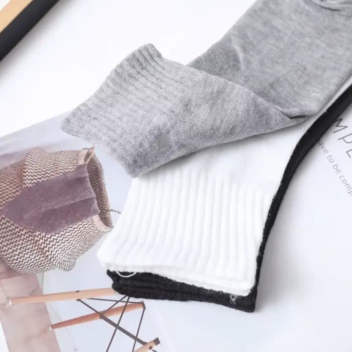 10 paires de chaussettes mi-mollet pour hommes