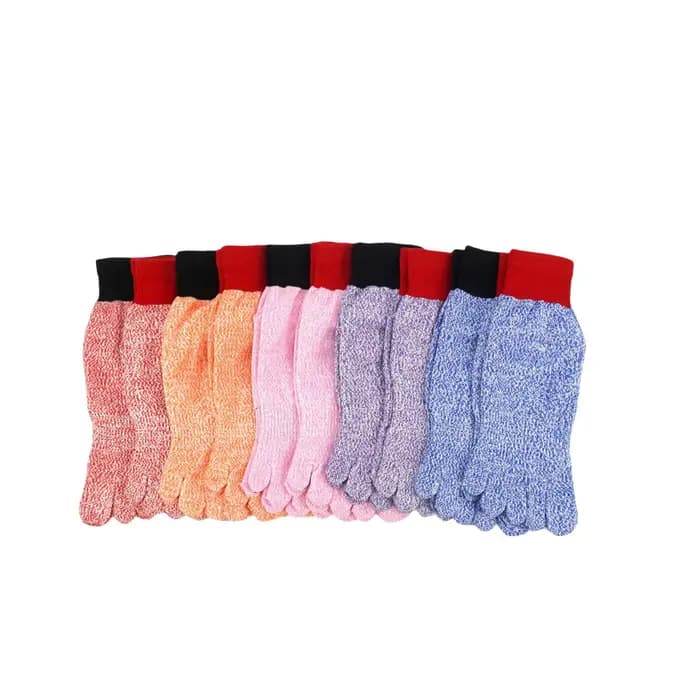 Chaussettes extérieures à cinq doigts Anti-coupure Silicone Surf Sports nautiques Plage Randonnée Escalade
