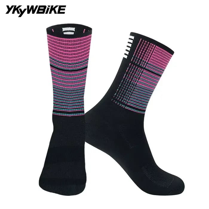 Chaussettes de cyclisme respirantes pour hommes et femmes