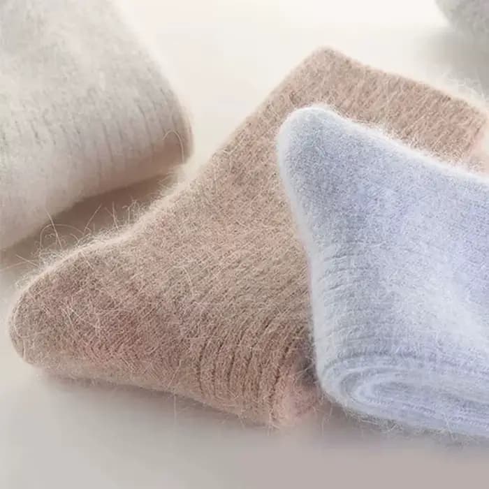 Chaussettes en laine pour femmes automne hiver