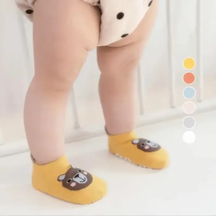 Chaussettes courtes coordonnantes en coton pour nouveau-né garçon et fille