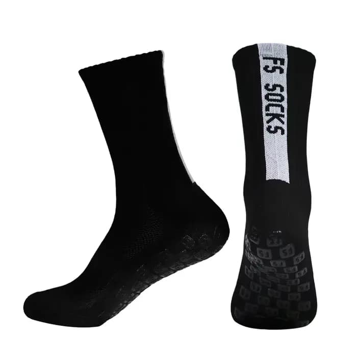 Nouvelles chaussettes de football antidérapantes en silicone pour hommes et femmes