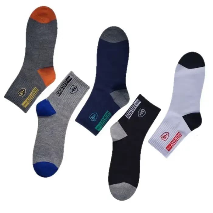 5/10 paires de chaussettes en bambou pour hommes