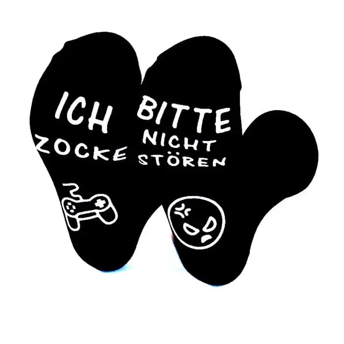 2/3 paires hommes chaussettes en caoutchouc allemagne lettre antidérapant homme décontracté drôle mâle équipage chaussettes S05