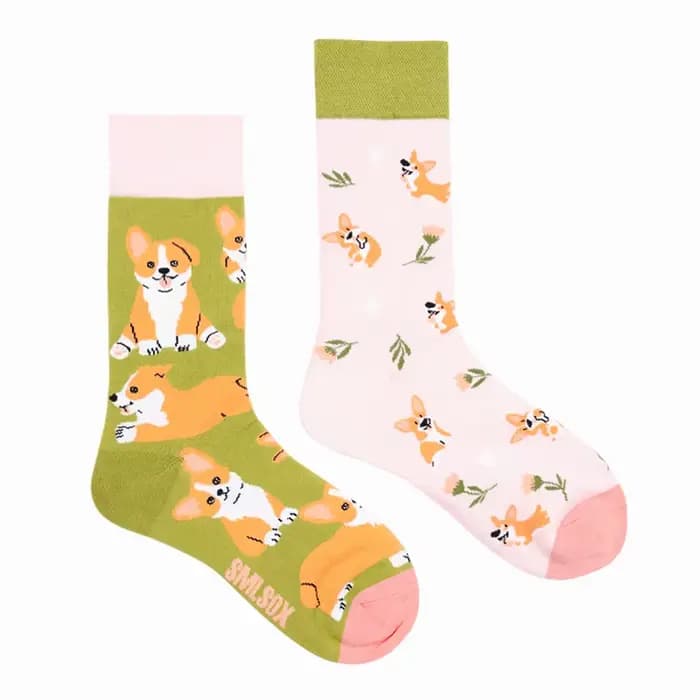 Homme femmes chaussette originale AB marée chaussettes coloré chat chien Koala vache coton