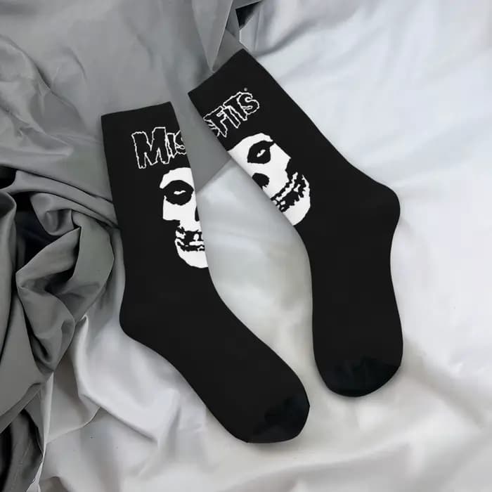 Misfits-Chaussettes de football longues en polyester pour hommes et femmes