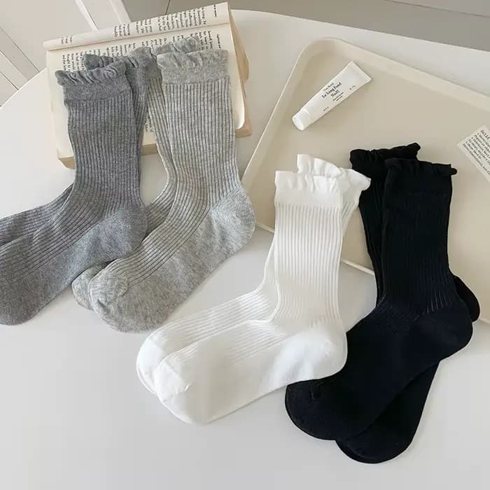 Chaussettes pour femmes couleur bonbon nouvelle mode d'été