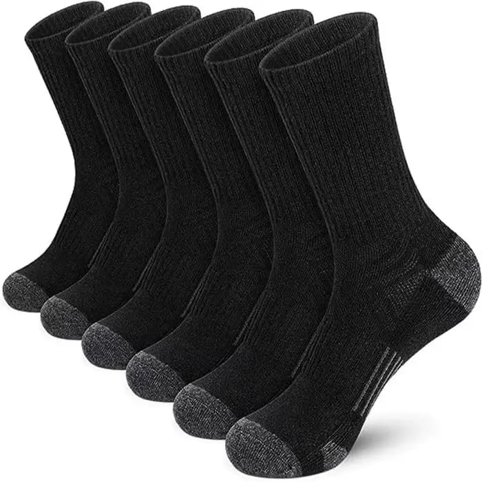 5 paires de chaussettes de course pour hommes