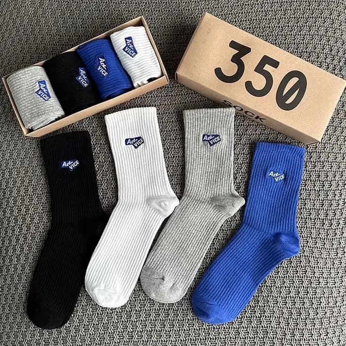 4 paires/boîte chaussettes femme boîte-cadeau printemps été mode broderie livraison gratuite articles cadeaux drôles