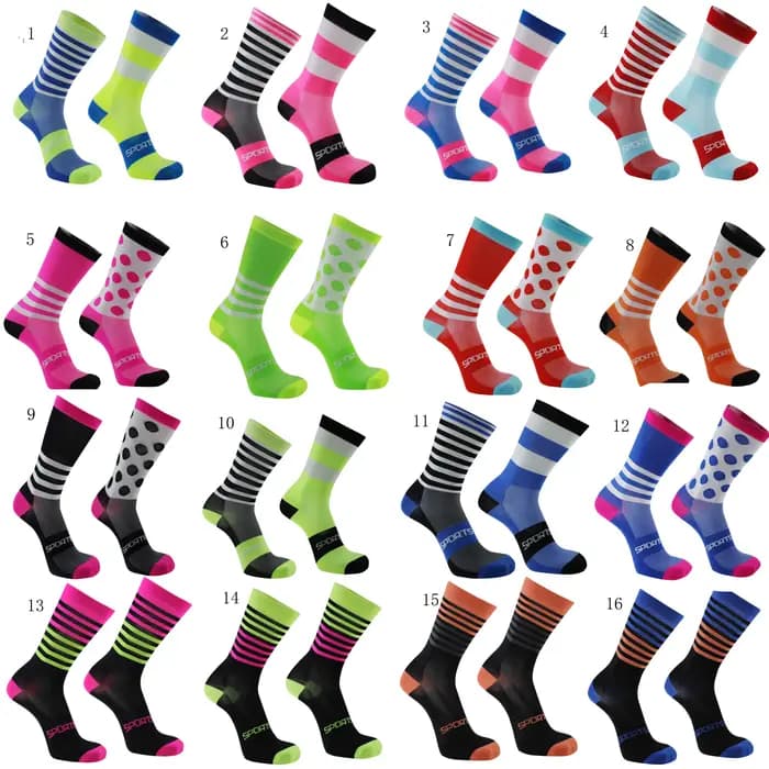 Chaussettes de Sport professionnelles respirantes pour hommes et femmes