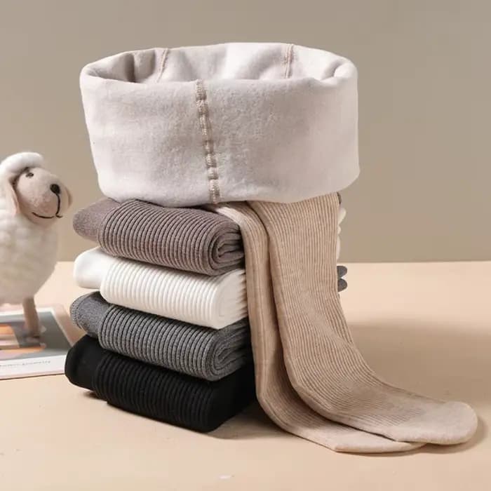 Collants pour enfants pour filles hiver épais chaud