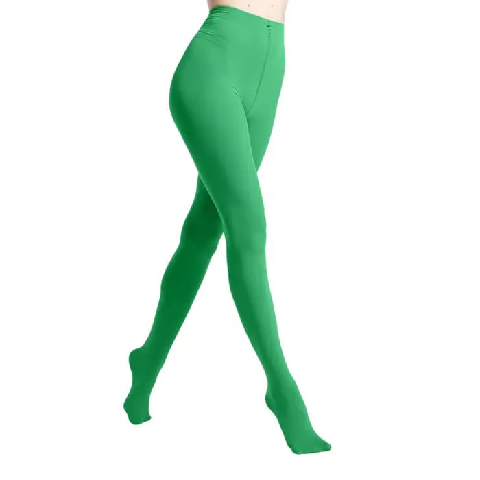 Femmes collants grande taille femmes vacances fête Costume couleur unie collants carnaval noël collants bas fausse peau collants
