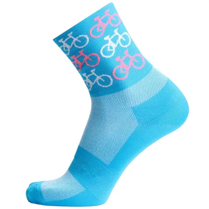 Chaussettes de cyclisme respirantes pour hommes et femmes