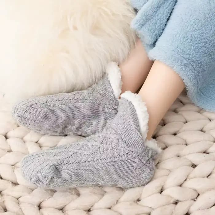 Chaussettes d'hiver épaisses pour femmes, chaussettes à enfiler, confortables et chaudes. Saison de rentrée scolaire, Noël, Nouvel An.