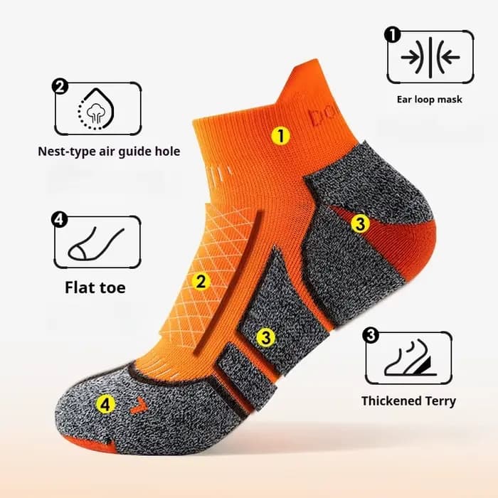 Chaussettes de course professionnelles 2025 pour hommes et femmes