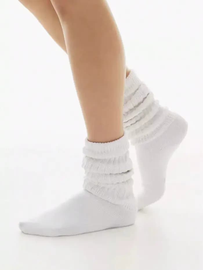 11/3/6 paires de chaussettes en tricot ample pour femmes