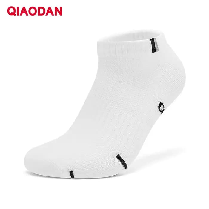 QIAODAN chaussettes de sport pour hommes 2025 nouveau décontracté court 5-Pack évacuant l'humidité vêtements