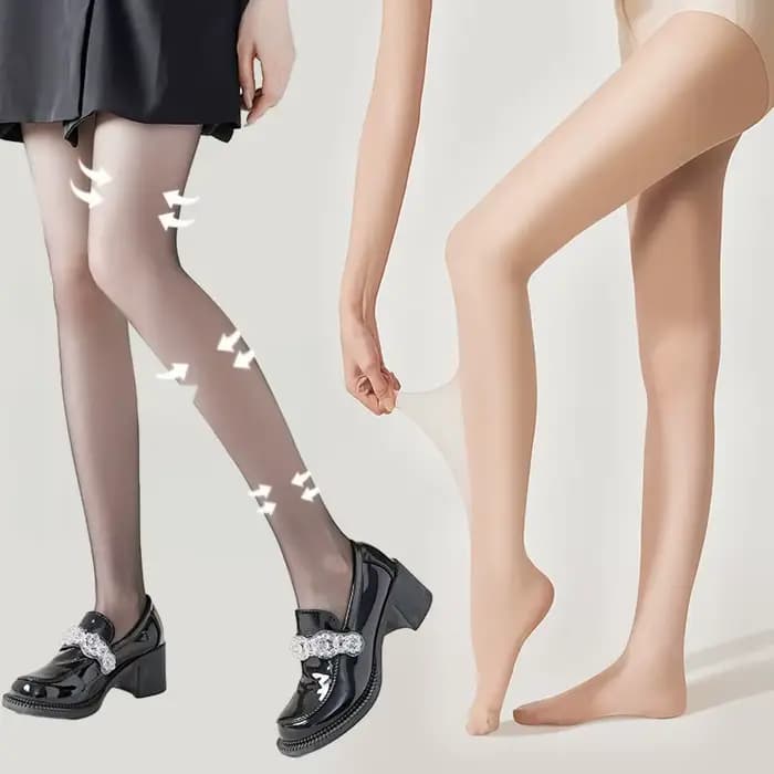 Collants couleur peau été résistant aux déchirures Anti-noyau crochet fil