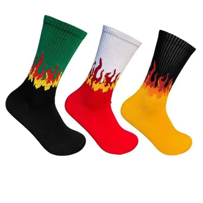 Chaussettes de sport décontractées en coton pour hommes