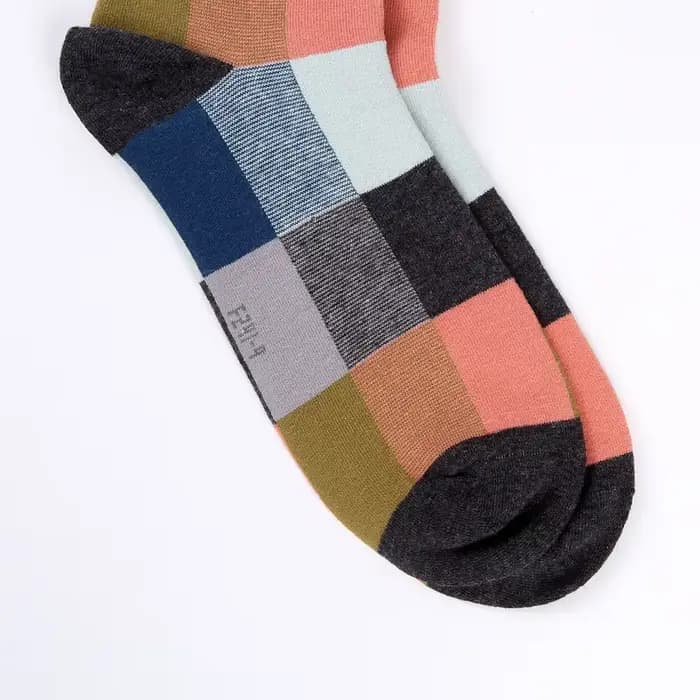 5 paires/lot coton peigné hommes chaussettes