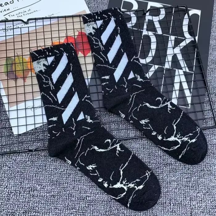 Chaussettes pour hommes printemps été respirant états-unis rue skateboard Hip Hop mode