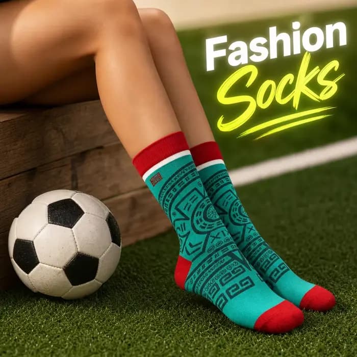 1 paire de chaussettes tendance – un incontournable pour les fans de football