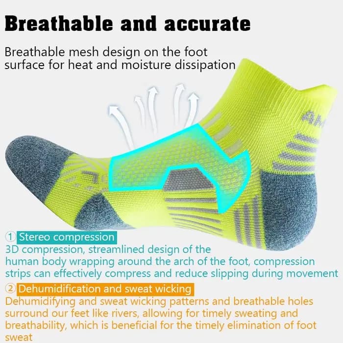 Chaussettes de course professionnelles pour Marathon