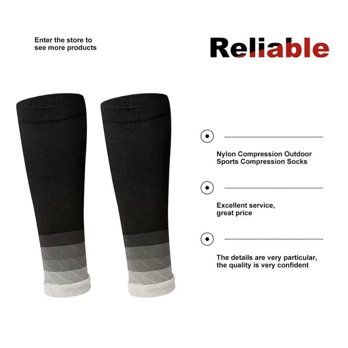 Chaussettes de sport à Compression pour hommes
