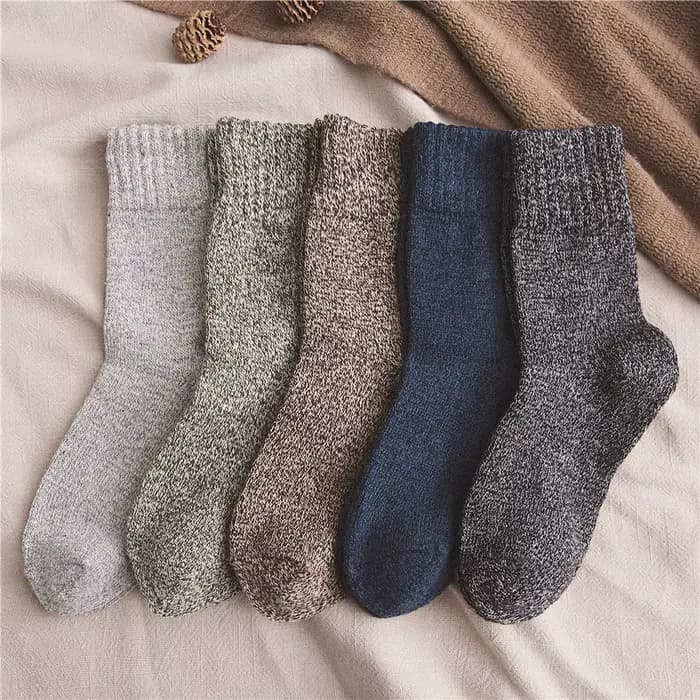3 paires de chaussettes d'hiver épaisses pour hommes