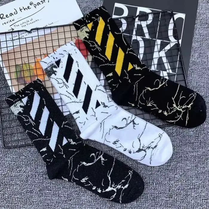 Chaussettes pour hommes printemps été respirant états-unis rue skateboard Hip Hop mode
