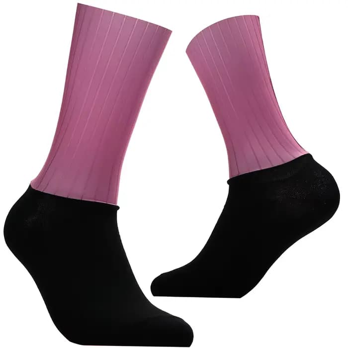 Chaussettes aérodynamiques de l'équipe de vélo, antidérapantes, sans couture, pour cyclisme de route, course en plein air, Sport à Compression, nouvelle collection 2024