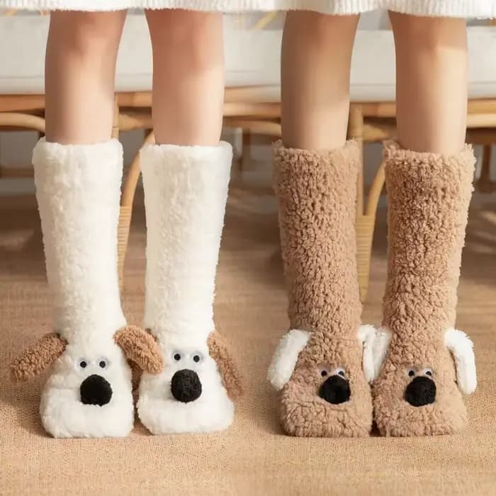 Chaussettes douces et moelleuses pour femmes