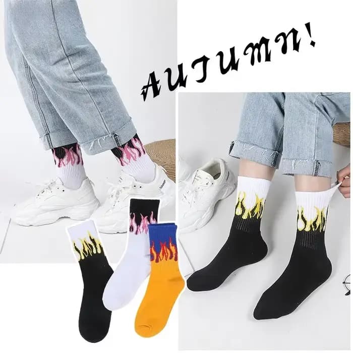 Chaussettes de sport décontractées en coton pour hommes