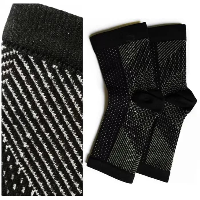 Chaussettes de compression confortables anti-fatigue pour femmes, manchon élastique pour hommes, chaussettes de compression pour femmes soulageant les gonflements de la cheville