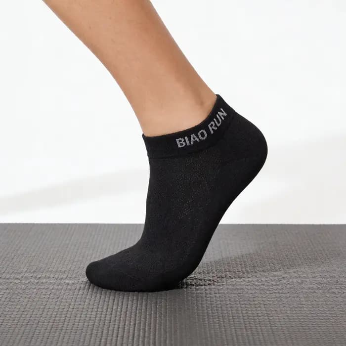 BIAORUN – chaussettes de sport en coton respirantes