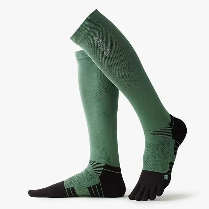 1 paires de chaussettes de Sport à orteils pour hommes COOLMAX