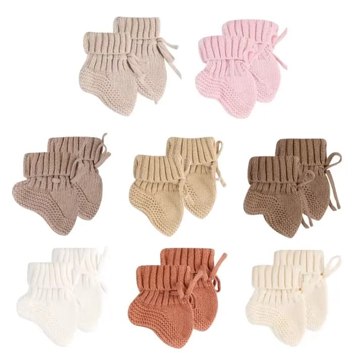 Chaussettes Chaudes Unisexes avec Attaches pour Bébé